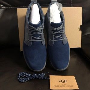 Ugg boys blue suede boots NEW